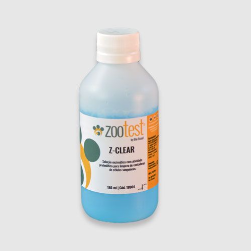 Z Clear - 180ml para analisadores de 3 partes para BC 2800 Vet, Hematoclin 2.8 Vet e Hemovet 2300